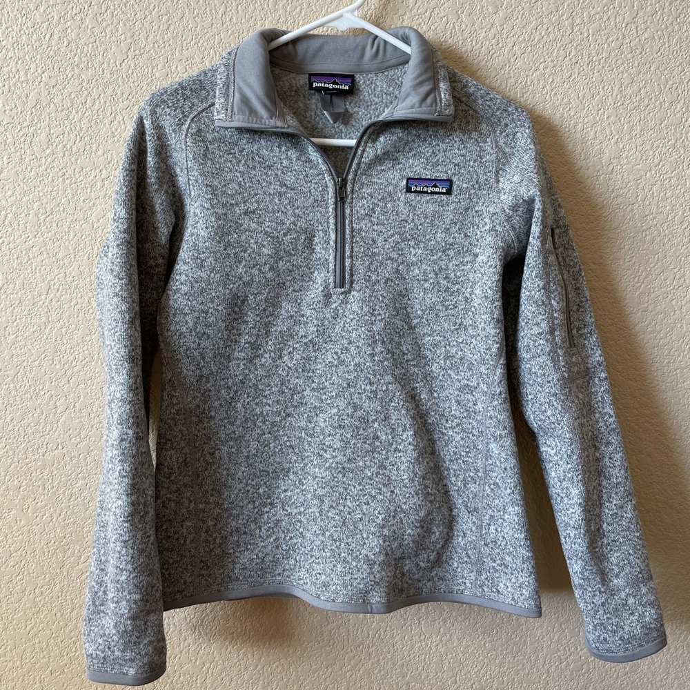 Patagonia Grey Better Sweater 1/4 Zip